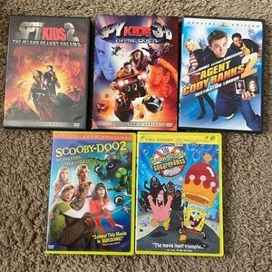 5 Classic Family Entertainment Action Comedy DVDs